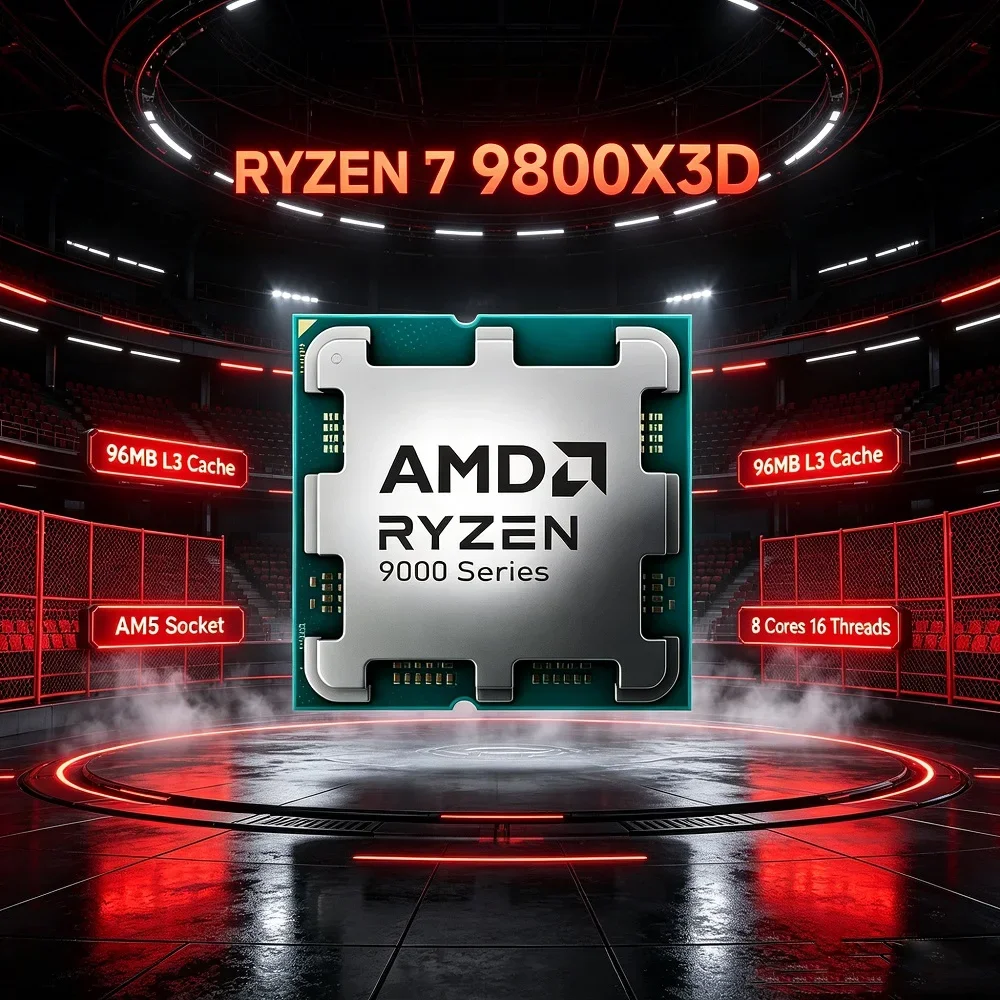 Amd Cpu Ryzen 7 - Ryzen 7 9800X3D AMD AM5 Desktop
