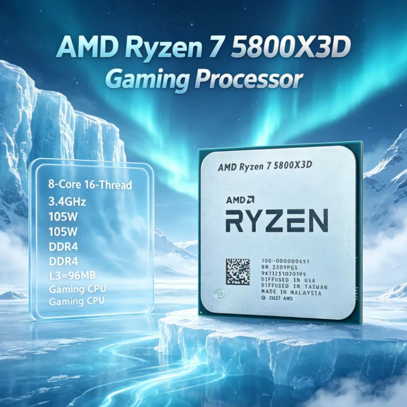AMD R7 5800X3D 96 MB 8-Core 16 - Amd Cpu Ryzen 7 review and price
