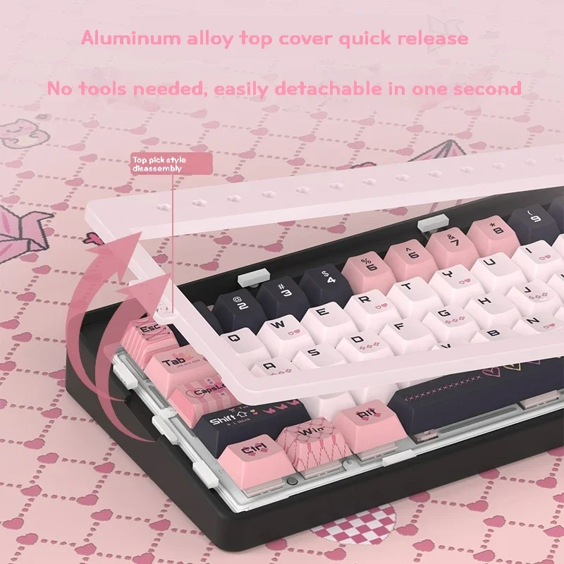 RECCAZR R66 Paper Plane66 Mech - Gaming Keyboard Hot Swappable review and price