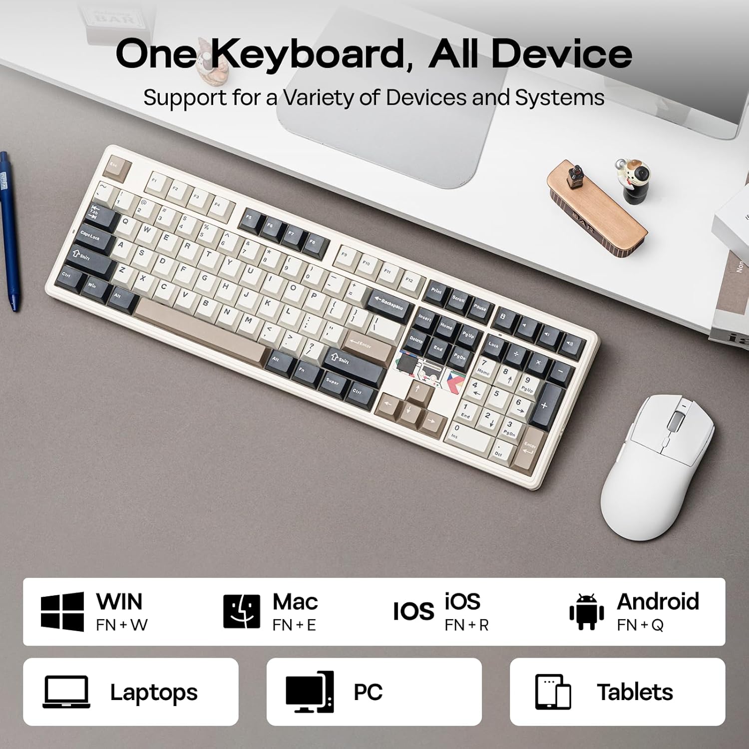 Aula F108 Pro V2 Wireless Gami - Gaming Keyboard Hot Swappable review and price