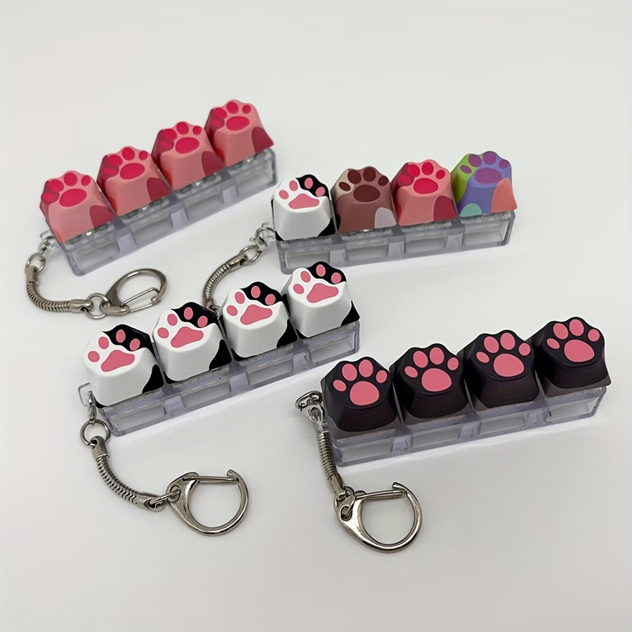 Cat Paw Button Stress Relief T - Gaming Keyboard Test review and price
