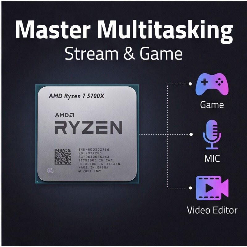 Ryzen 7 5700X AMD R7 5700X Pro - Amd Cpu Ryzen 7 review and price