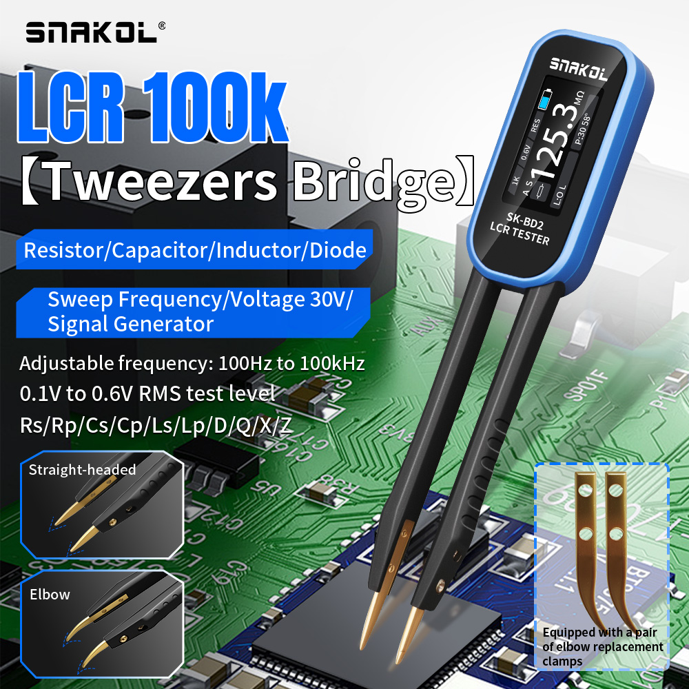 SNAKOL BD2 Smart Tweezer LCR D - Gaming Keyboard Test review and price