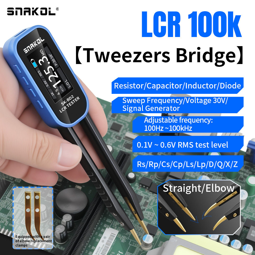 SNAKOL BD2 Smart Tweezer LCR D - Gaming Keyboard Test review and price
