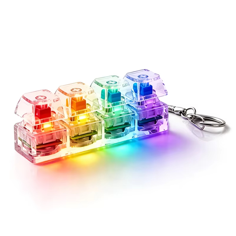 Light Up 4 Keys LED Finger Key - Gaming Keyboard Test review and price