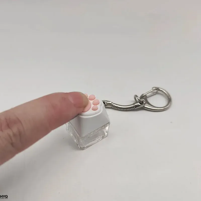 Cute Cat Claw Key Chain Key Ri - Gaming Keyboard Test review and price